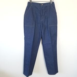 Vintage Sears High Rise Dark Wash Jeans, Vintage 14